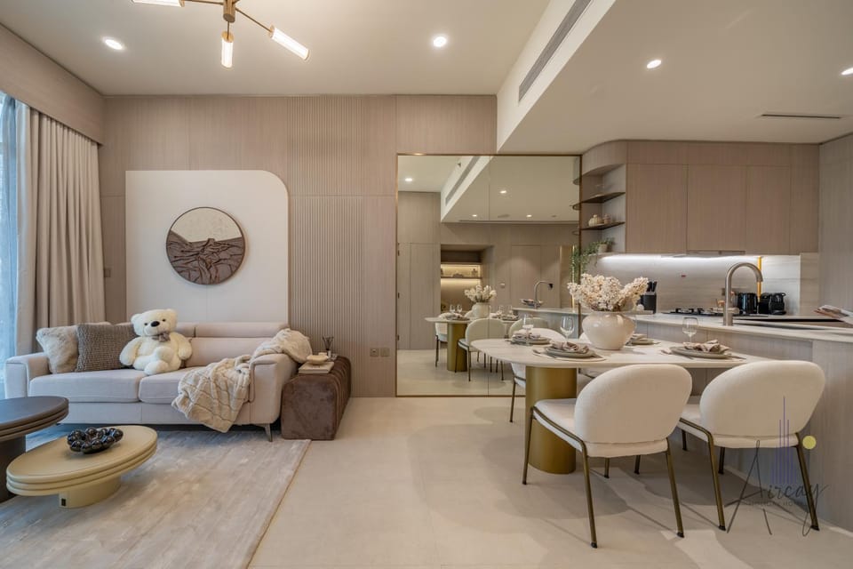 Urban Oasis 1BR Designer Nest Chic & Cosy Apartment in Dubai