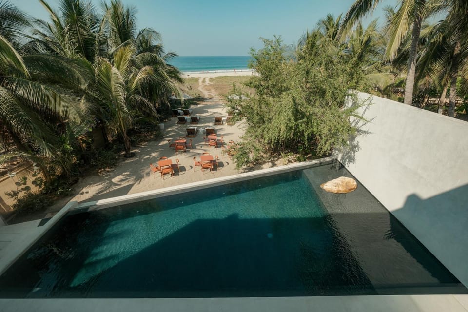 Natural landscape, Beach, Sea view, sunbed