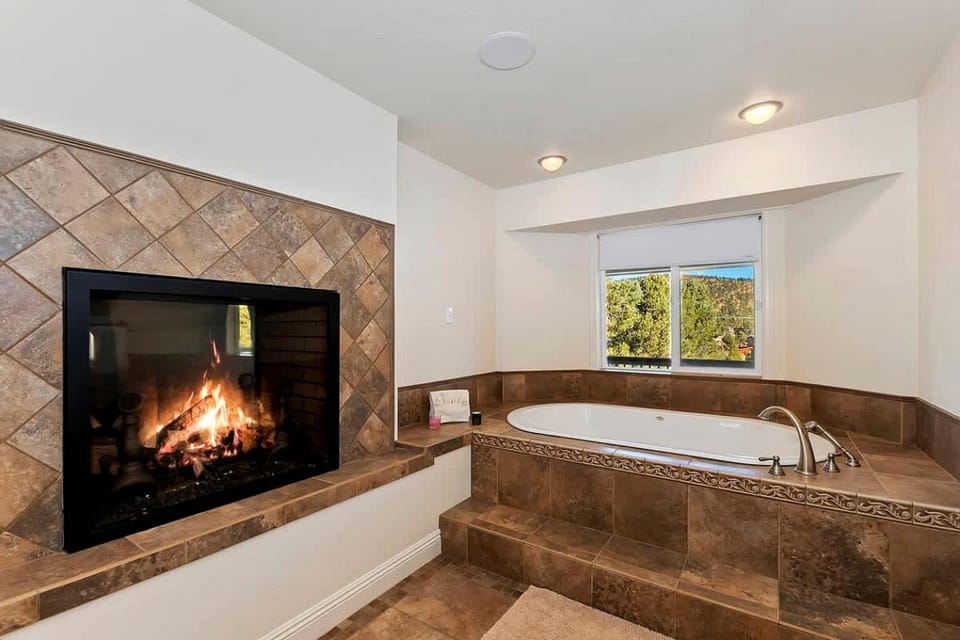 Fantastic Group Cabin with Fireplace and Spacious Game Room in Big Bear City, California Cabin in Big Bear