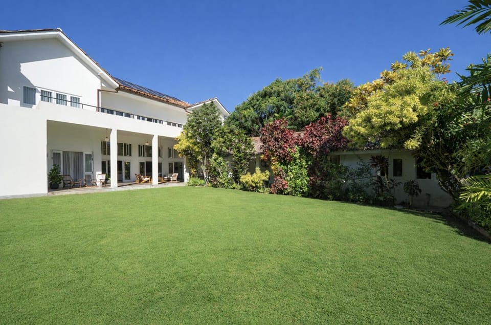 Property building, Garden view