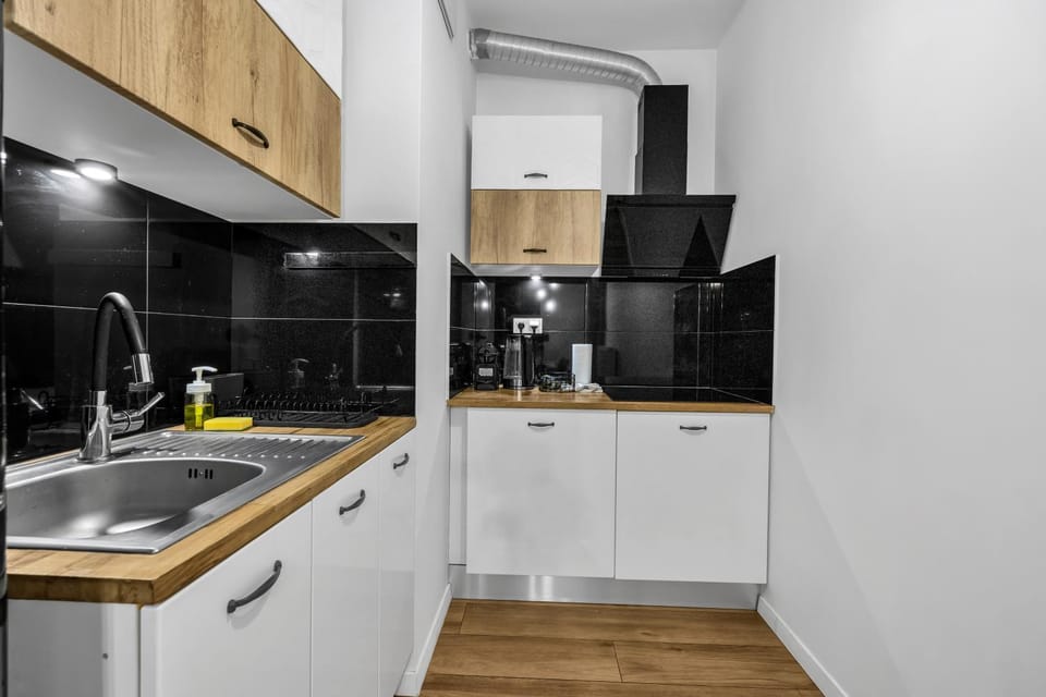 Kitchen or kitchenette, dishwasher, oven, stove