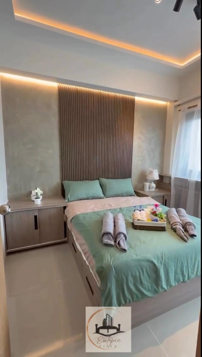Eutopia Vista- 2 Bedroom Condo in SMDC Bloom Apartment in Muntinlupa
