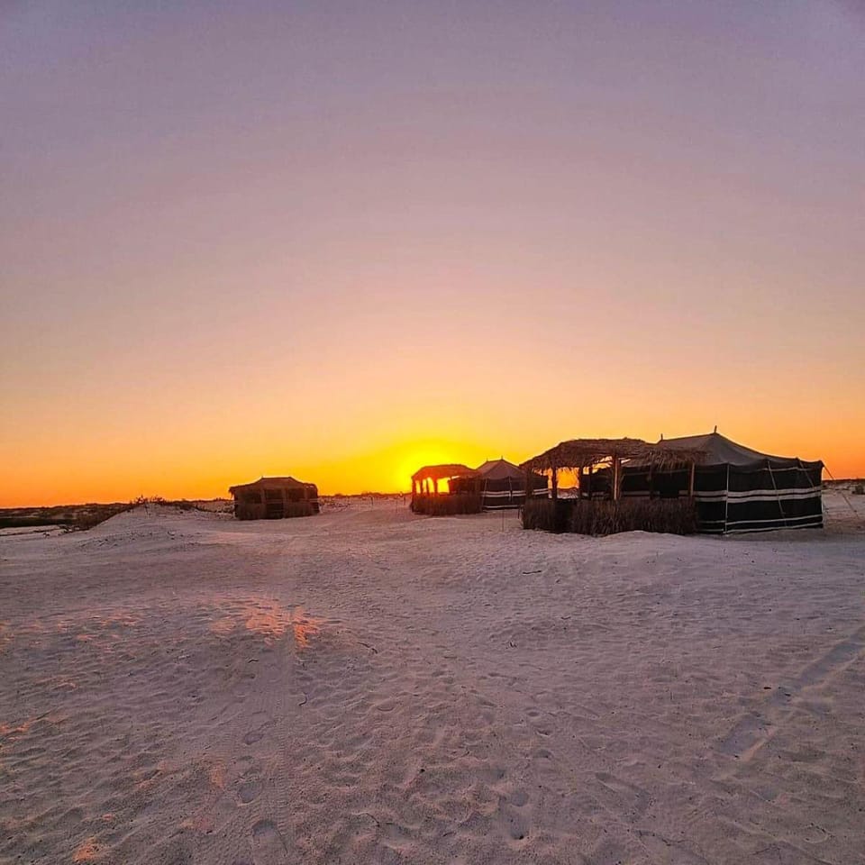 Property building, Sunset