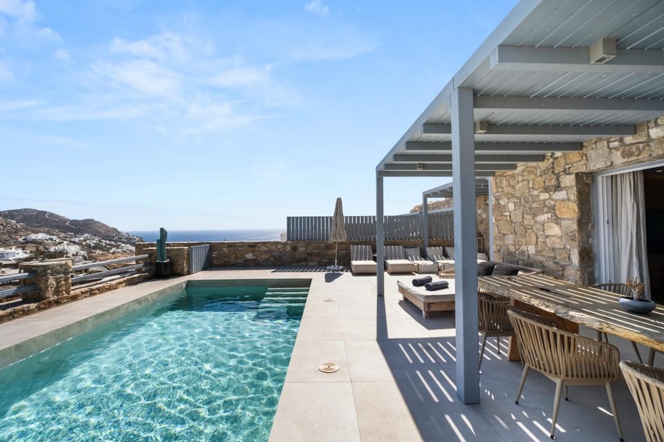 Villa Blanca Elia-Mykonos with private pool House in Mykonos, Mikonos 846 00, Greece