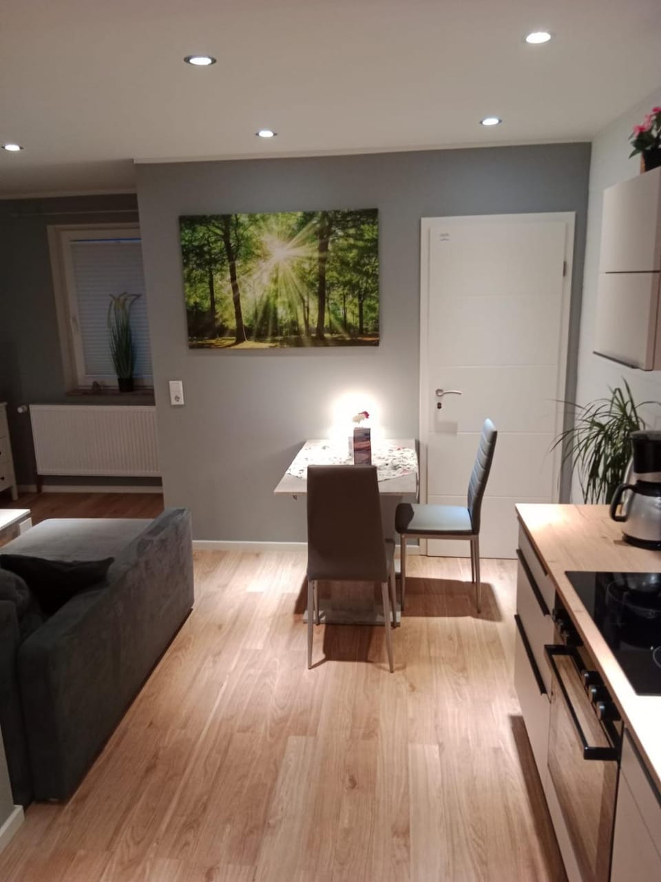 Living room, Seating area, Dining area