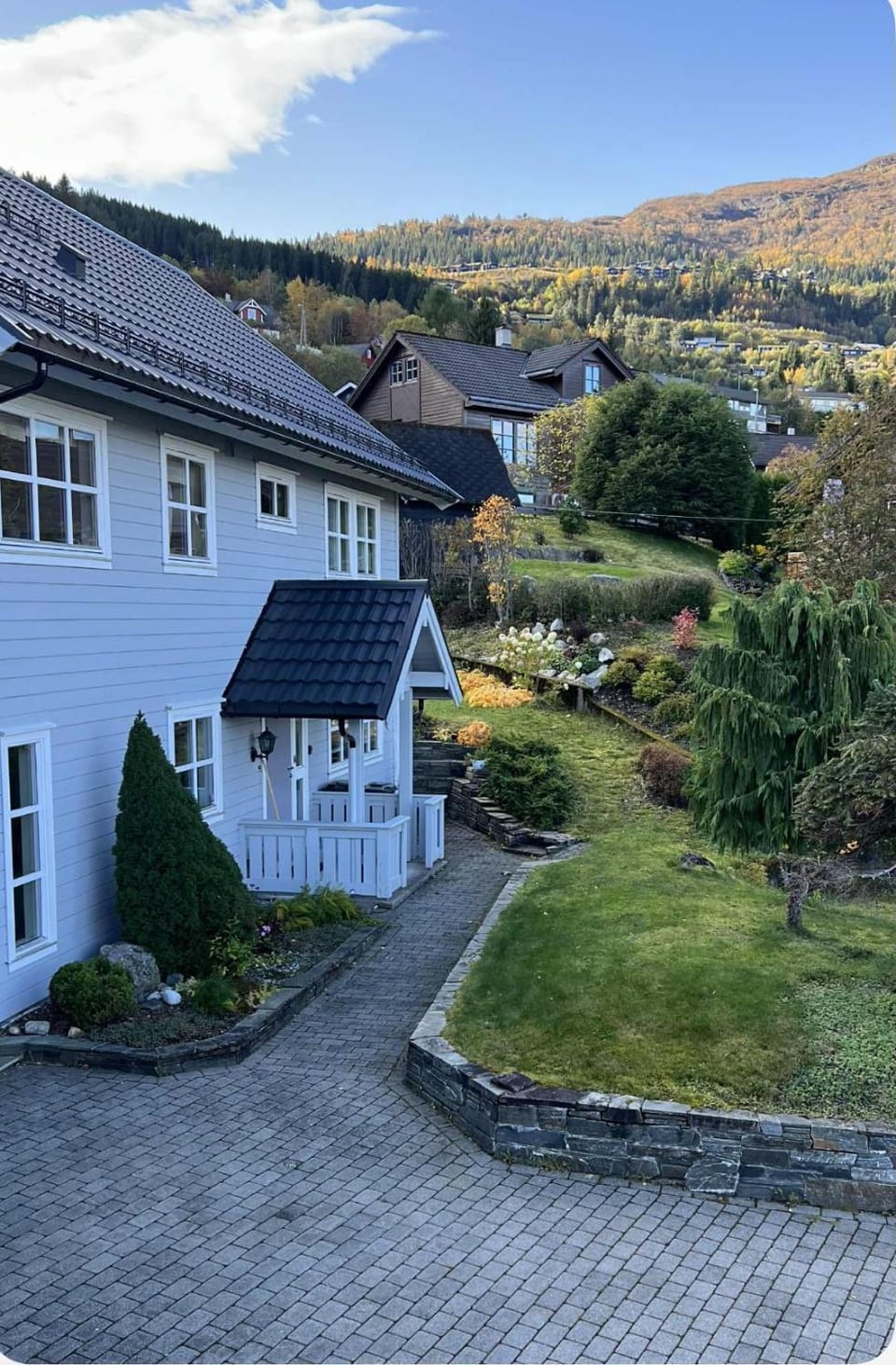 Property building, Natural landscape, Garden