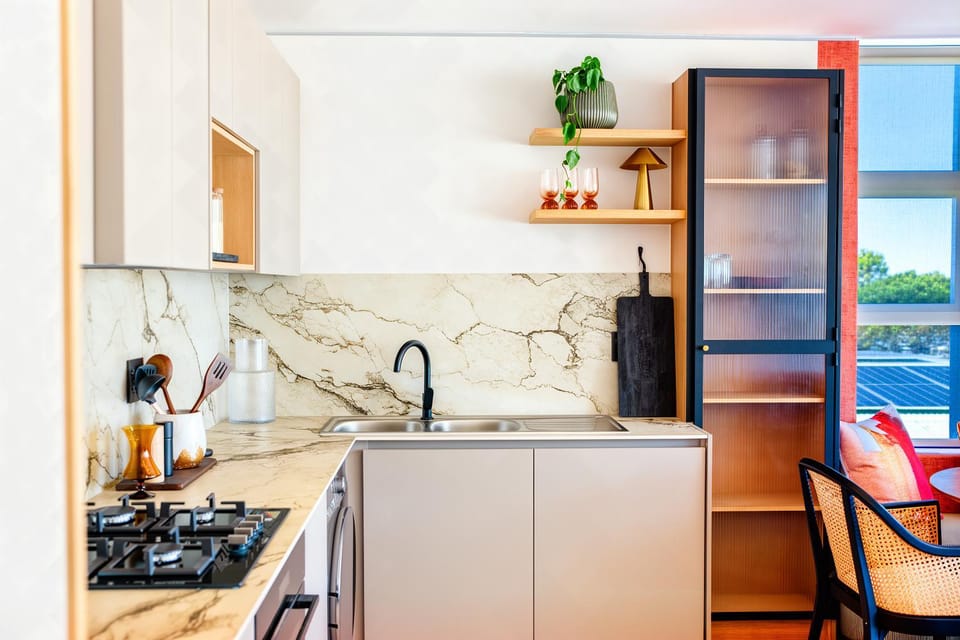 Kitchen or kitchenette