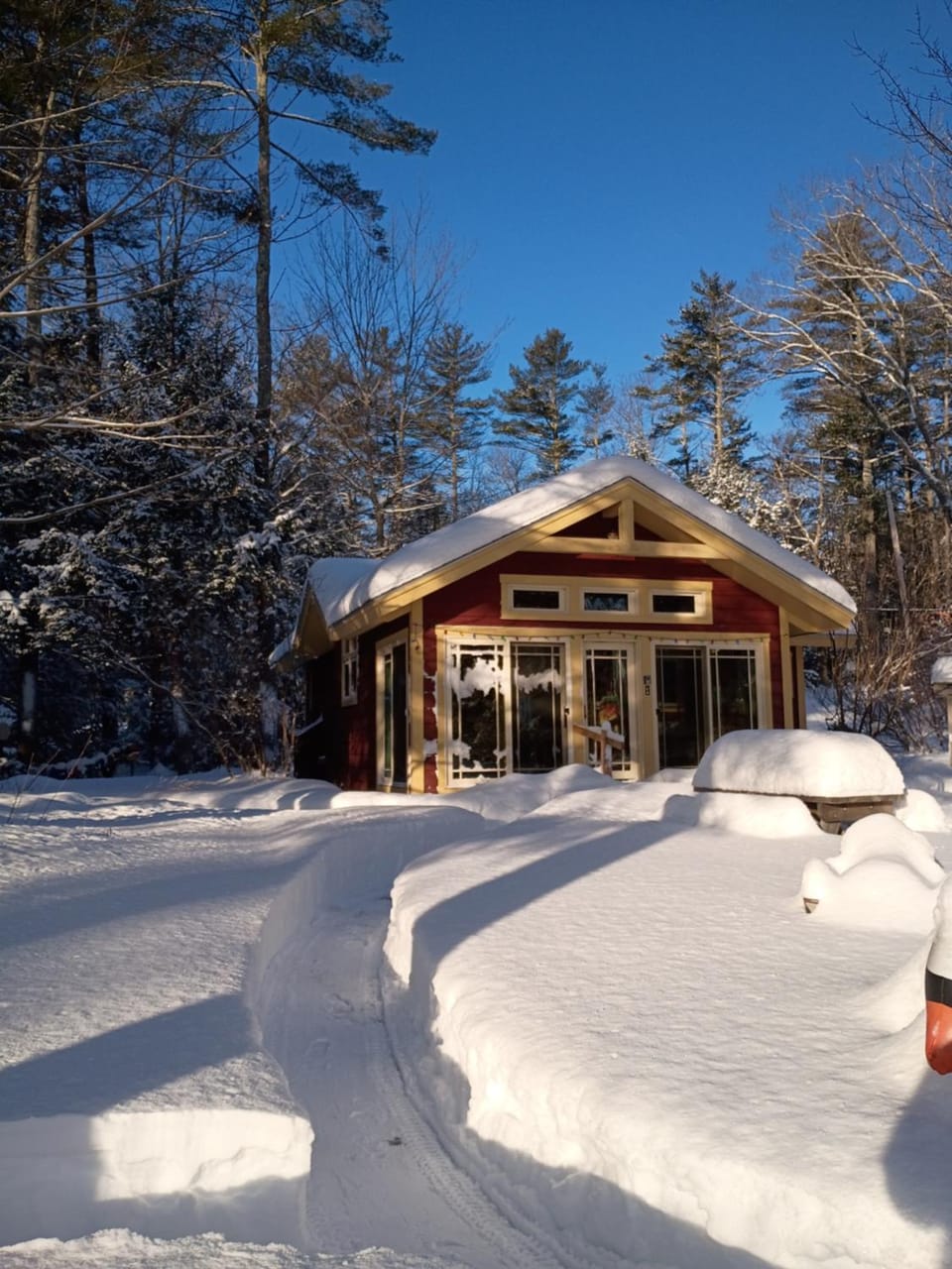 3 Cabins with Sauna on Lake Monomonac by Mount Monadnock Cabin in Rindge