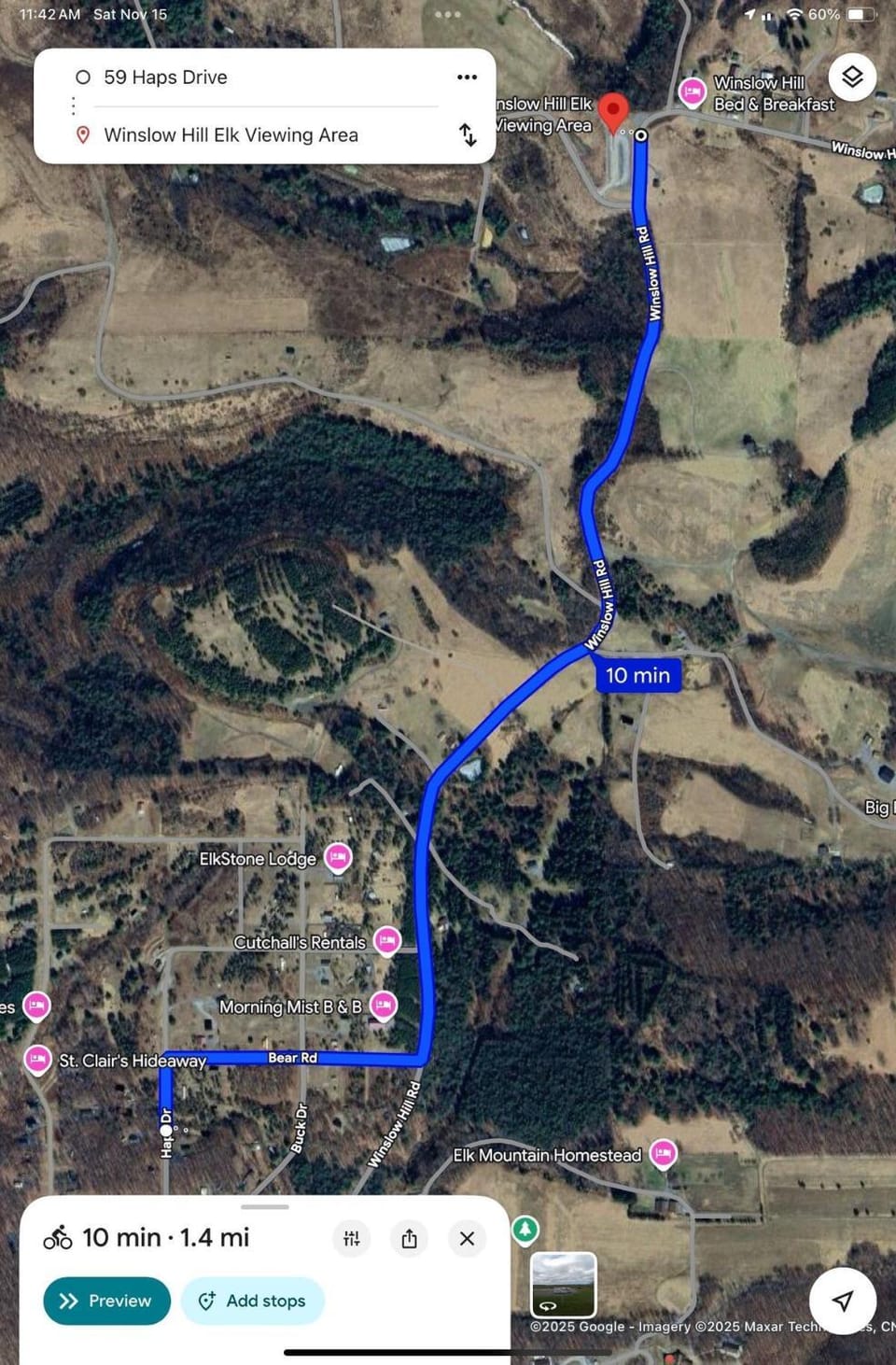 The Elk Camp House in Allegheny River