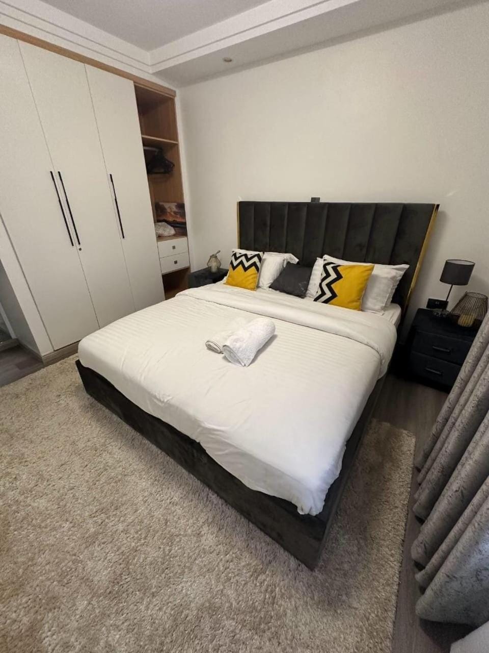 Bed, Bedroom, wardrobe