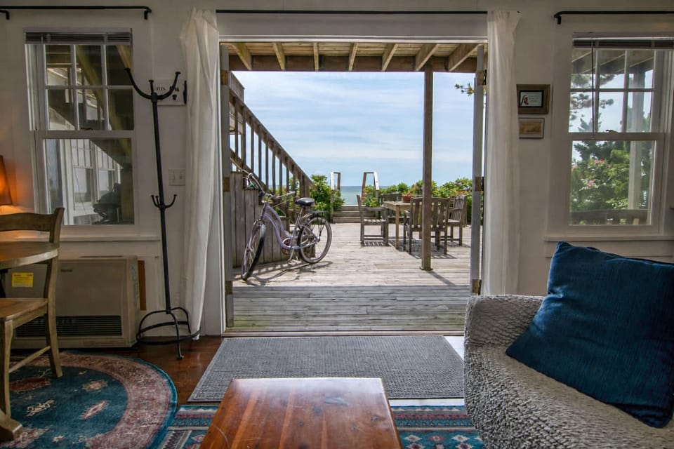 Waterfront with Private Beach Stunning Views Apartment in Provincetown