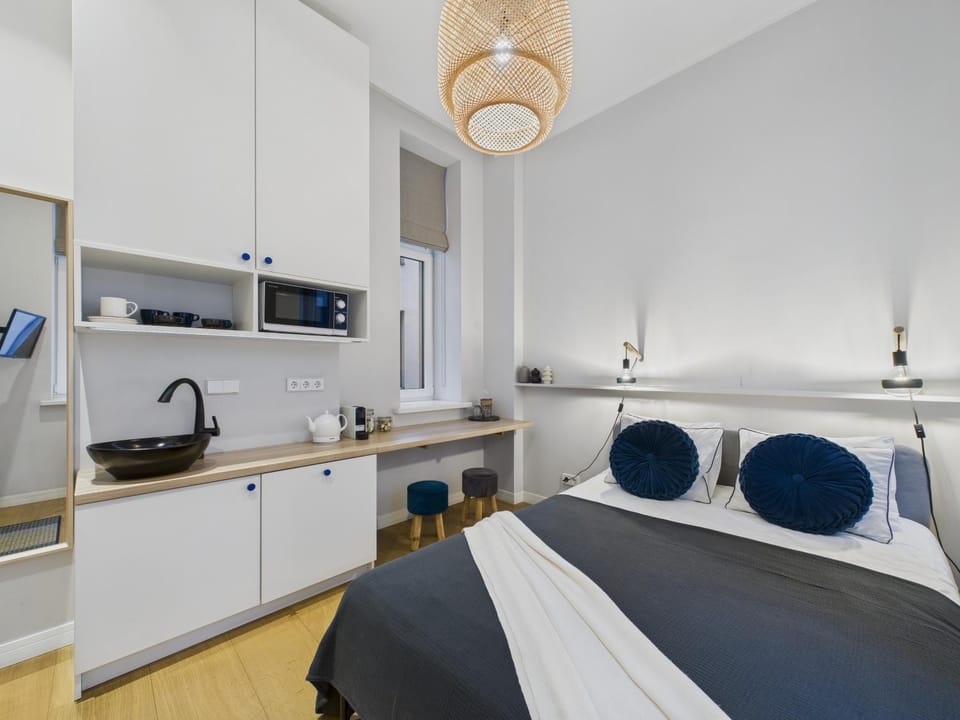 Bed, Kitchen or kitchenette, Photo of the whole room, Bedroom, pet friendly