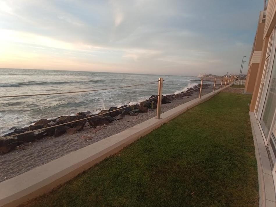 Natural landscape, Beach, Sea view, Sunset