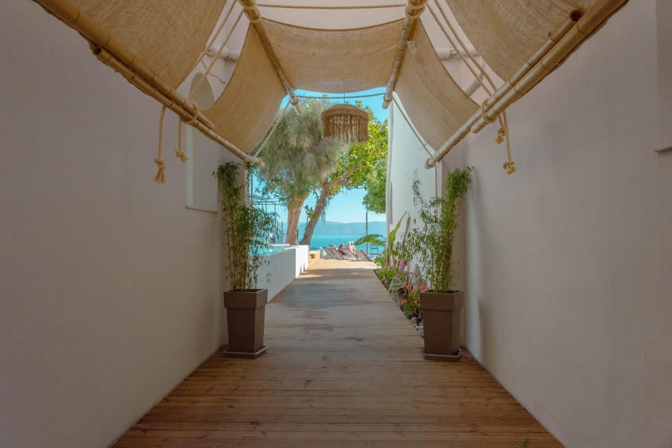 Newquay beach club Hotel in Corfu, Greece