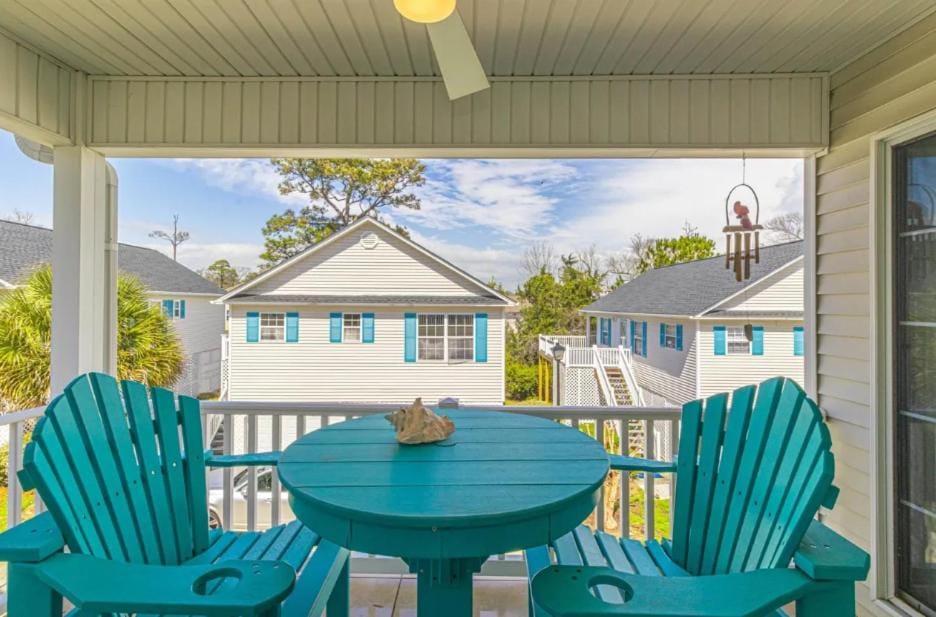 Beachside Escape with Private Hot Tub and Free Golf Cart Use-Steps from the Beach! The Mayflower House in South Carolina