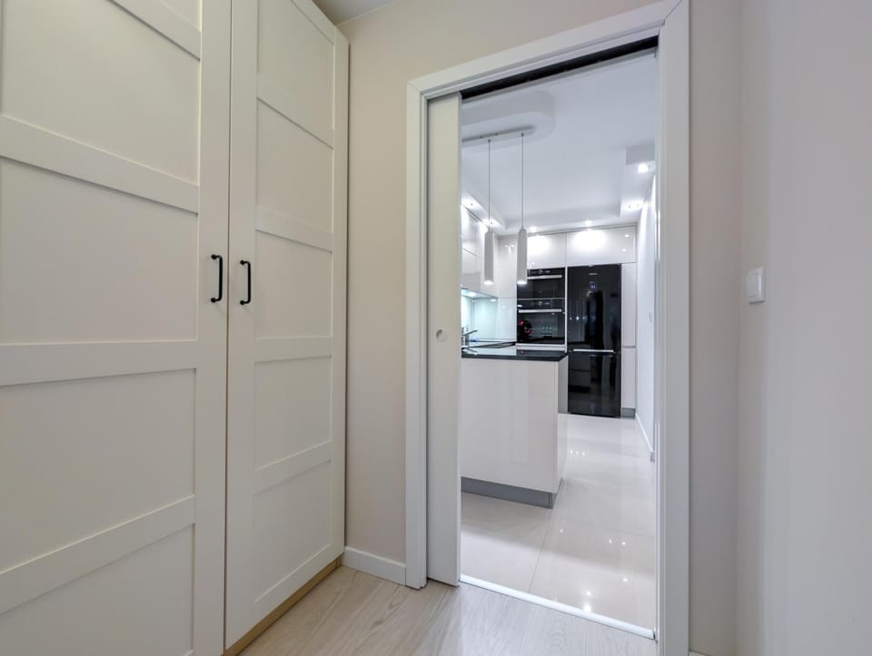 Kitchen or kitchenette, wardrobe