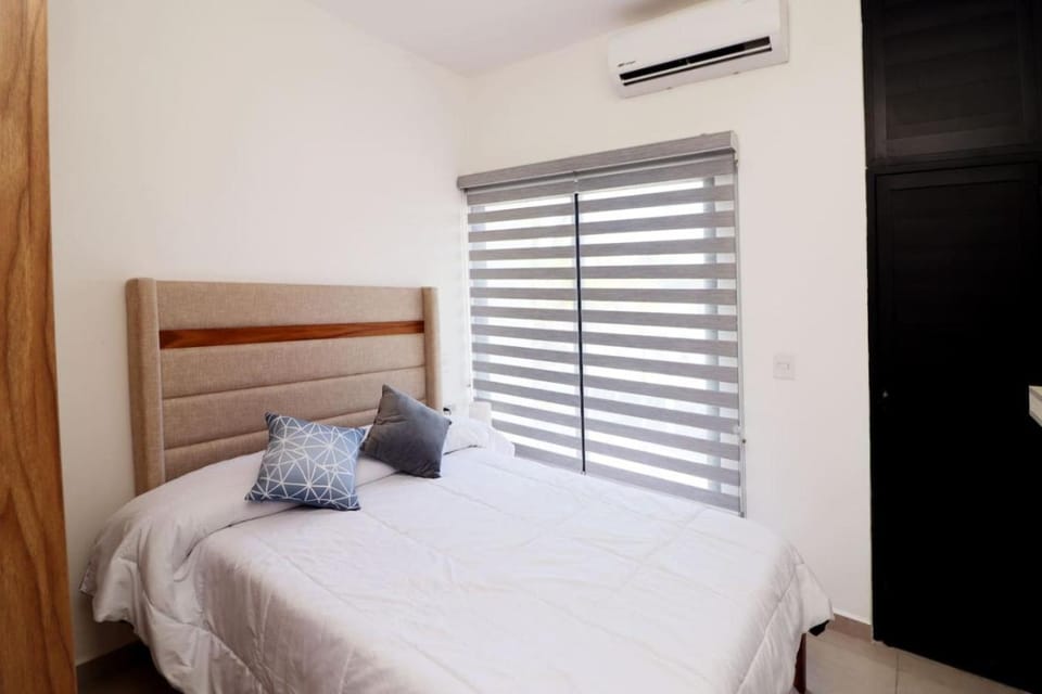 Acogedor departamento con balcon y alberca en roof Apartment in Mazatlan