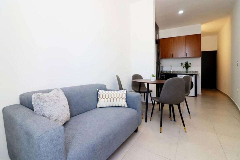 Acogedor departamento con balcon y alberca en roof Apartment in Mazatlan