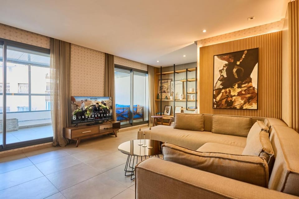 Terrasses and Sunset Duplex Luxe 3 Bed in Ghandi Apartment in Casablanca