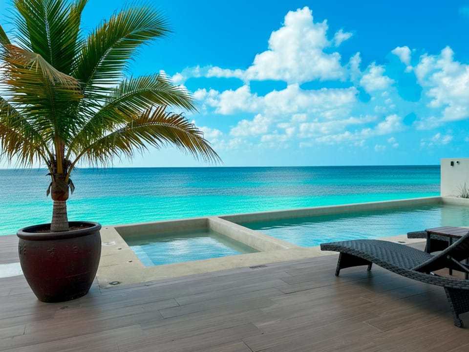 View (from property/room), Pool view, Sea view, Swimming pool, Swimming pool