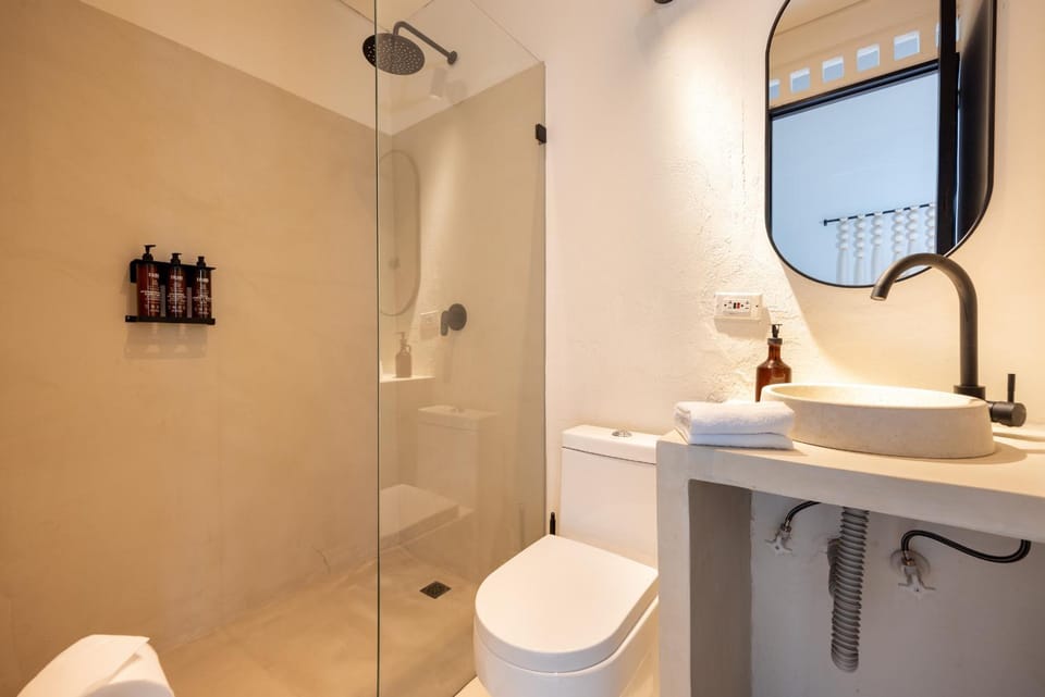Shower, Toilet, Bathroom, towels