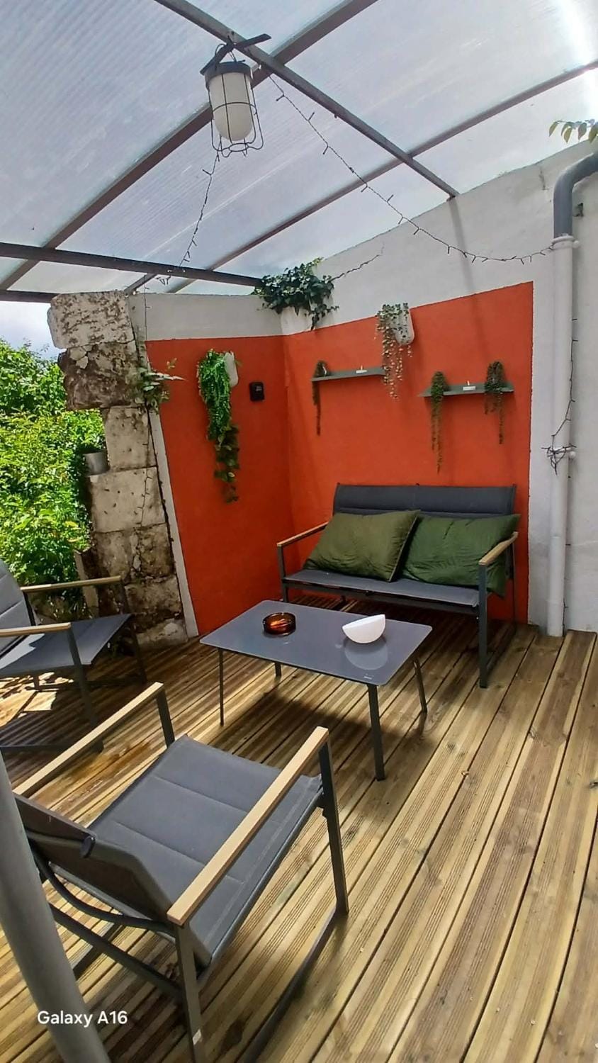 Property building, Patio