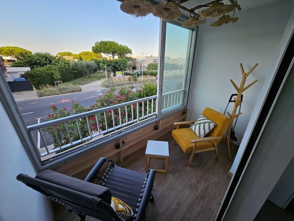Studio cabine Carnon avec Parking Cabin in Mauguio