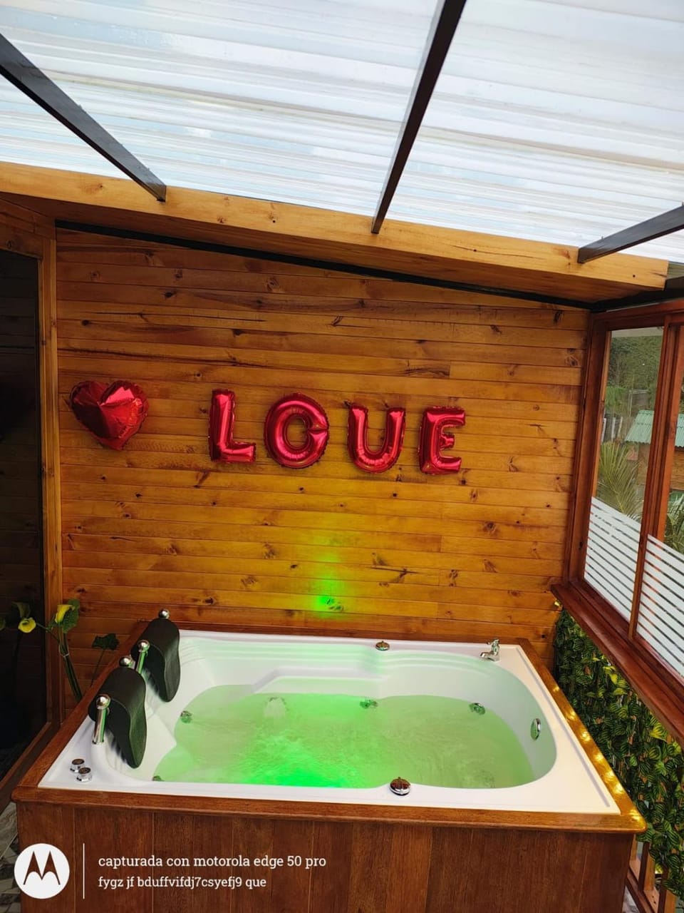 Natural landscape, Hot Tub