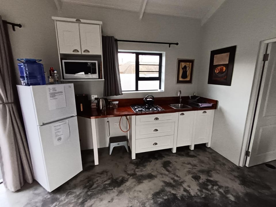 Kitchen or kitchenette, dishwasher, stove