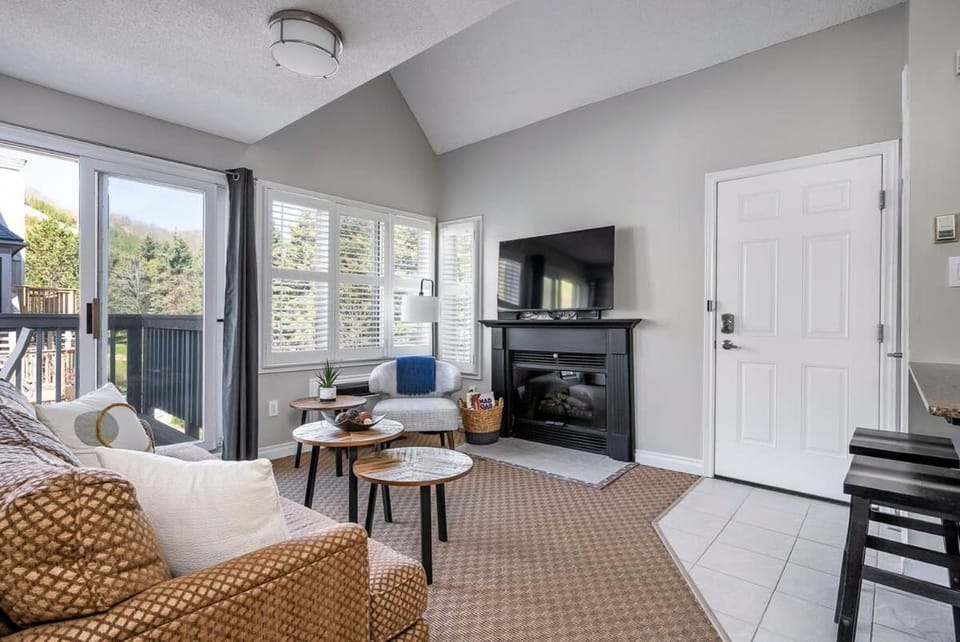 Stay A While Ski-In-Out Hot Tub & Shuttle Apartment in Grey Highlands