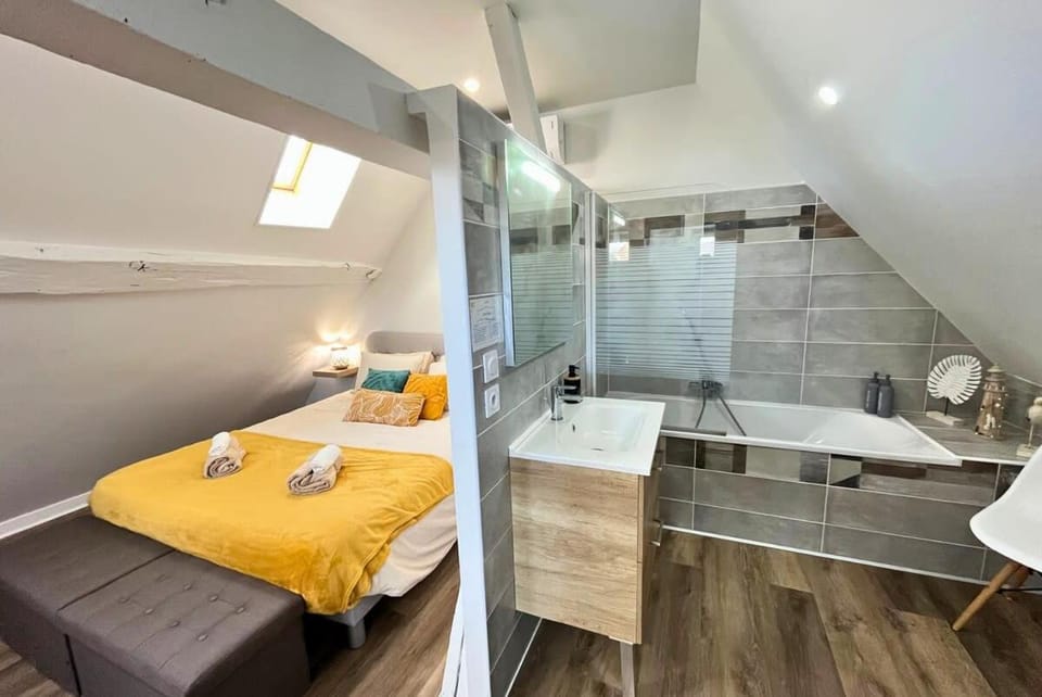 Chez Soline - Duplex climatisé avec parking privé Apartment in Amboise