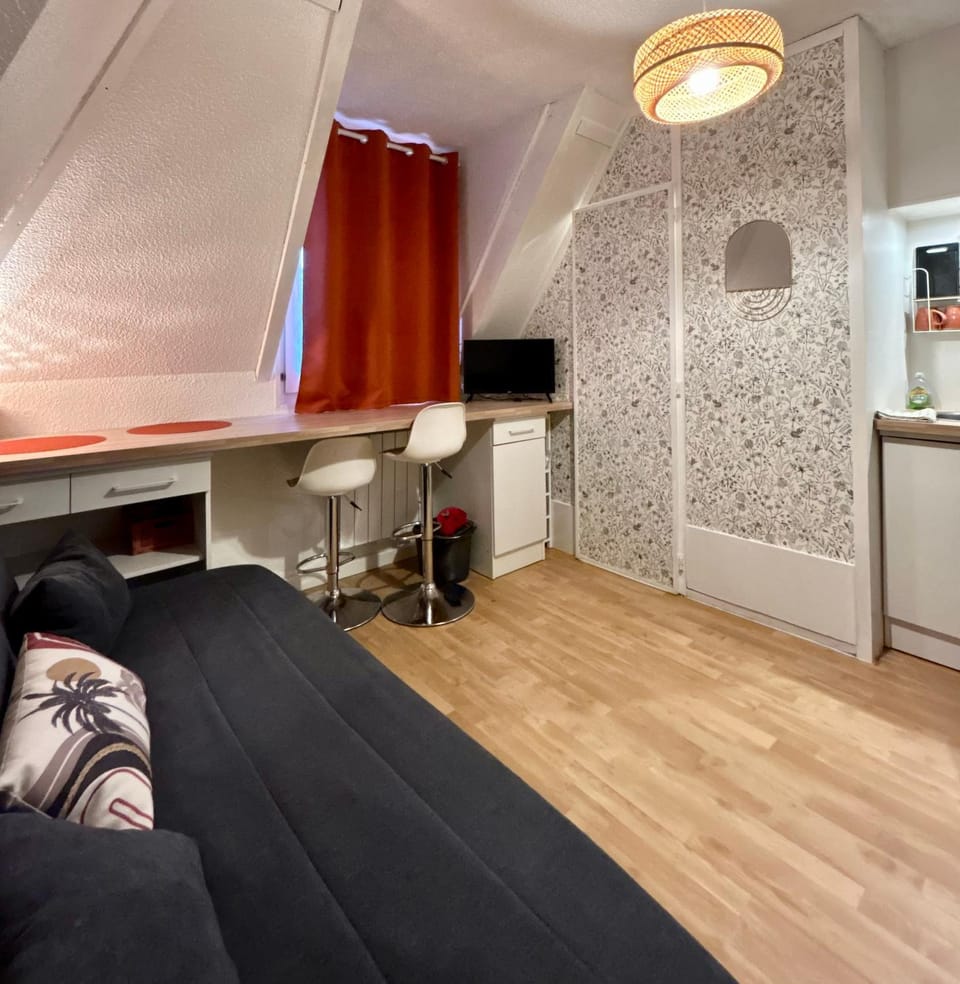 Bed, TV and multimedia