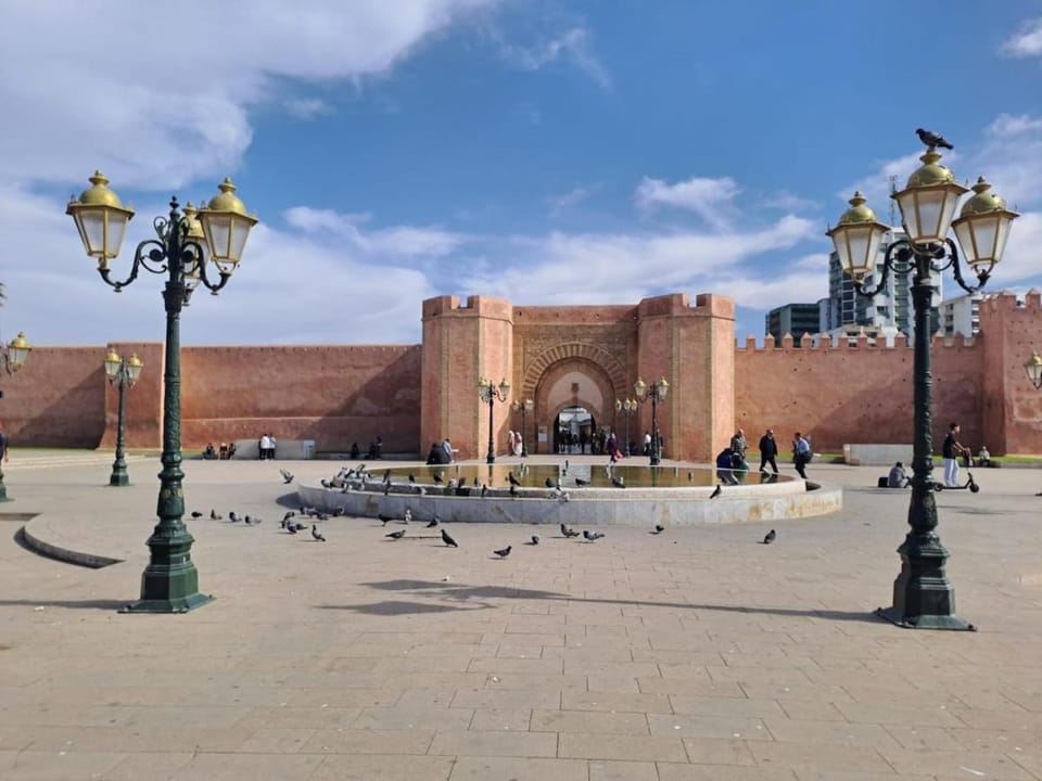 Chambre Double-Unique view-1MIN to Medina-Offer Apartment in Rabat