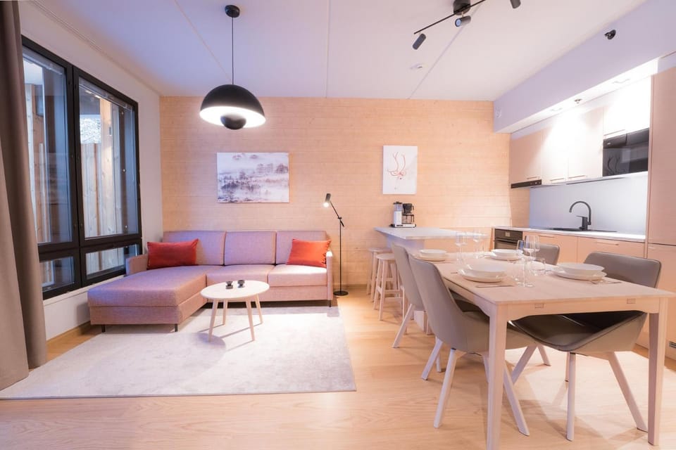 Living room, Dining area, kitchen