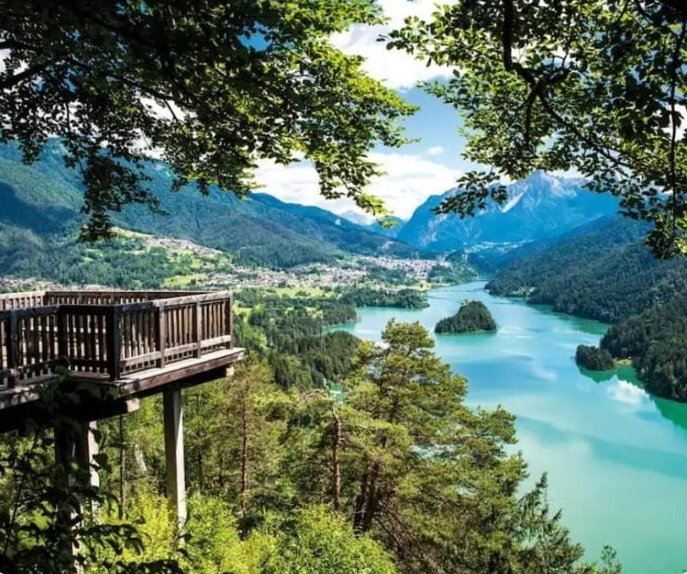 Ap D AL RANCH WELLNESS Ciclabile Cortina Lago Dolomiti Apartment in Veneto