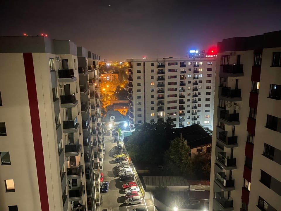 Property building, Night, City view, Location