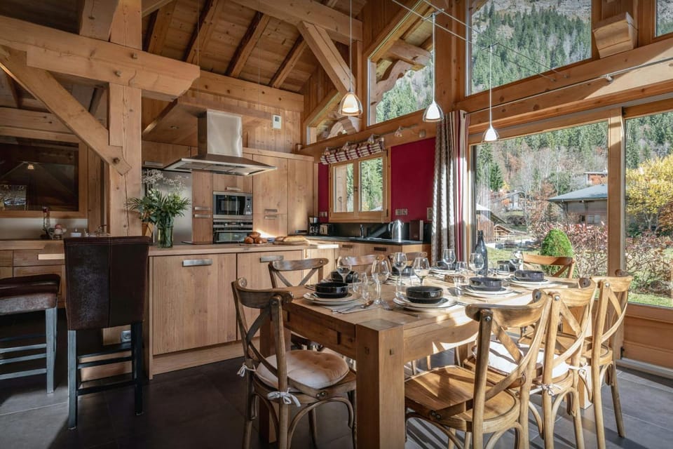 Winter, Kitchen or kitchenette, Dining area