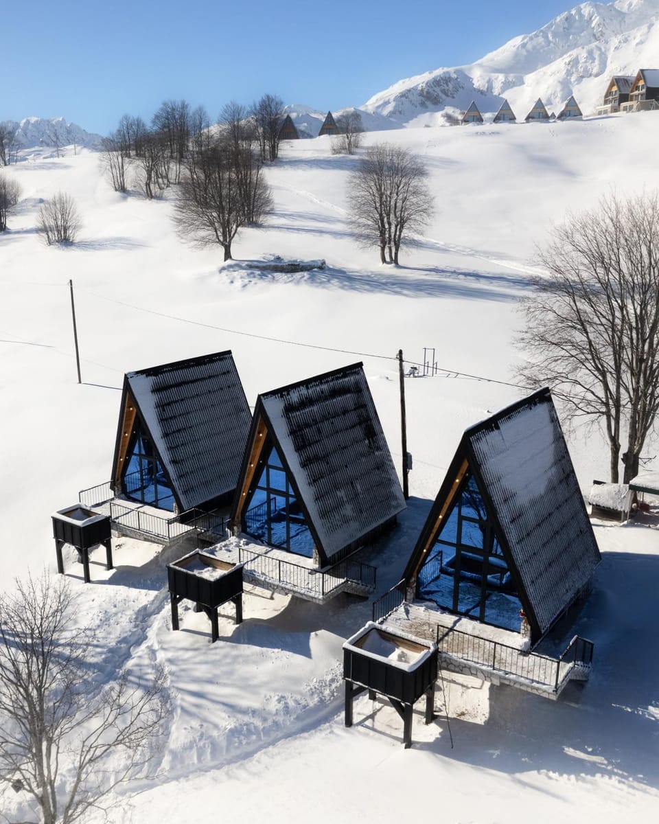 Day, Winter, Mountain view