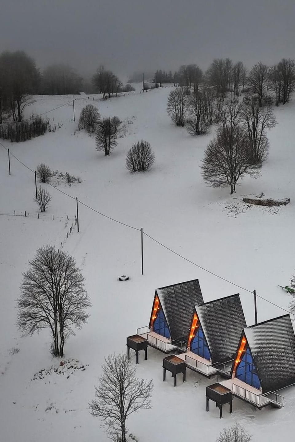 Property building, Winter