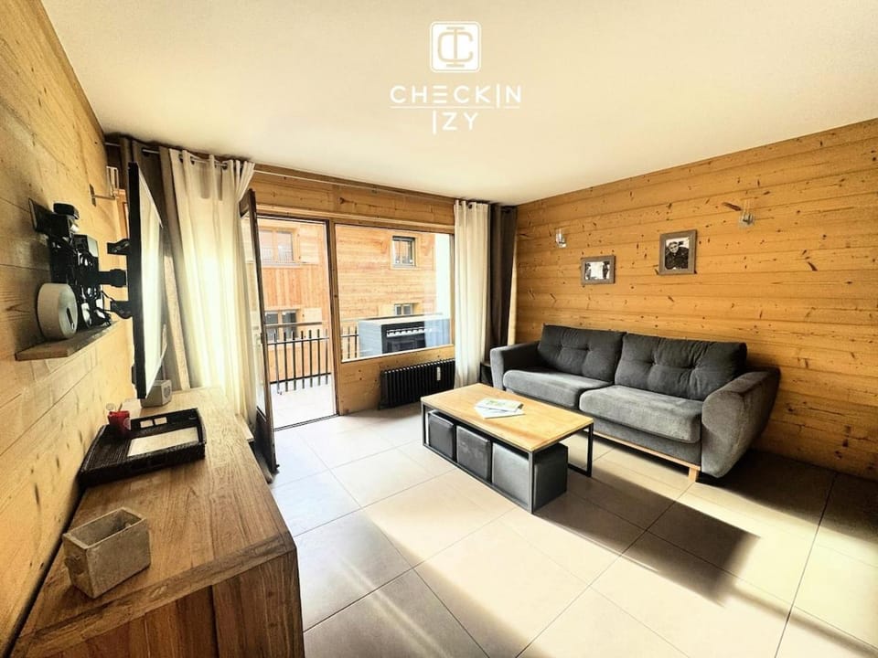 Studio cabine cosy Megève parking gratuit Cabin in Combloux