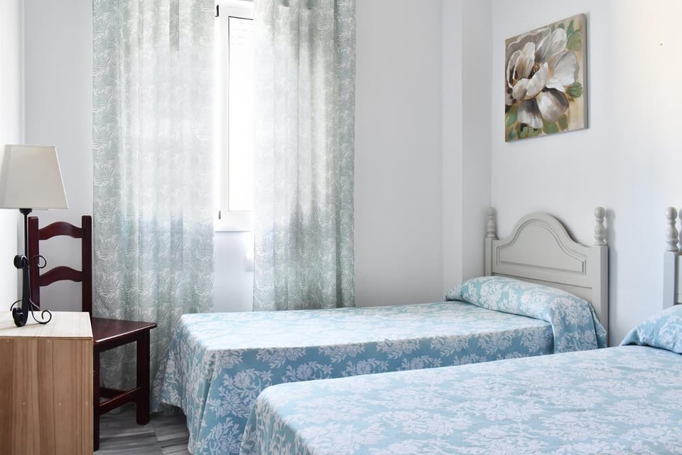 Property building, Living room, Bedroom