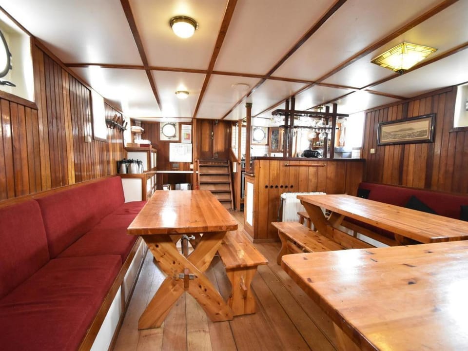 Zeilschip Marie Galante Docked boat in Rotterdam