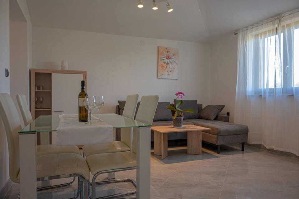 Living room, Dining area, air conditioner