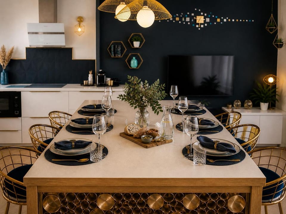 Dining area, kitchen