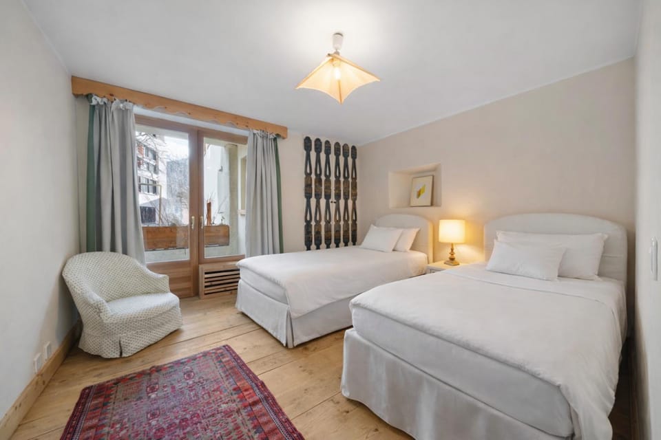 3 camere Antico Fienile nel centro di Samedan House in Samedan