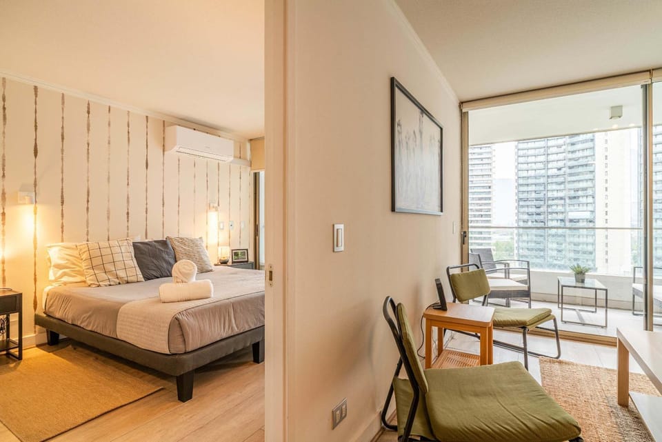 HOM ELITE l Mall Parque Arauco l AireAcond l Parking Apartment in Las Condes