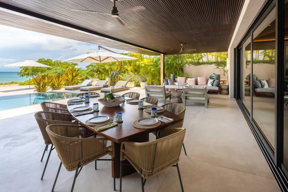 Beachfront Villa with Butler and Private Pool Villa in State of Nayarit