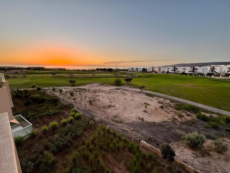 Natural landscape, Bird's eye view, Sunset