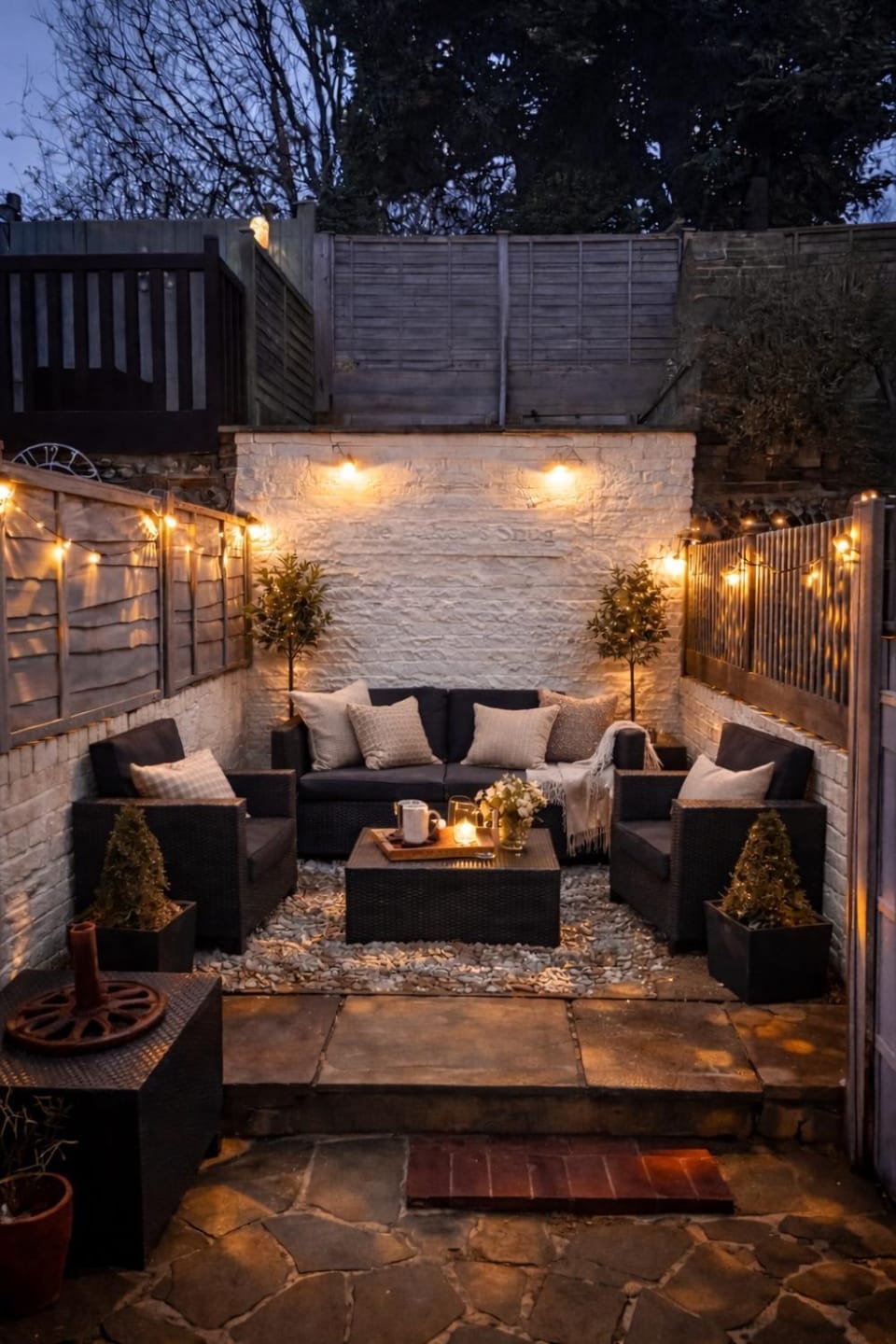 Patio, Garden, Garden view