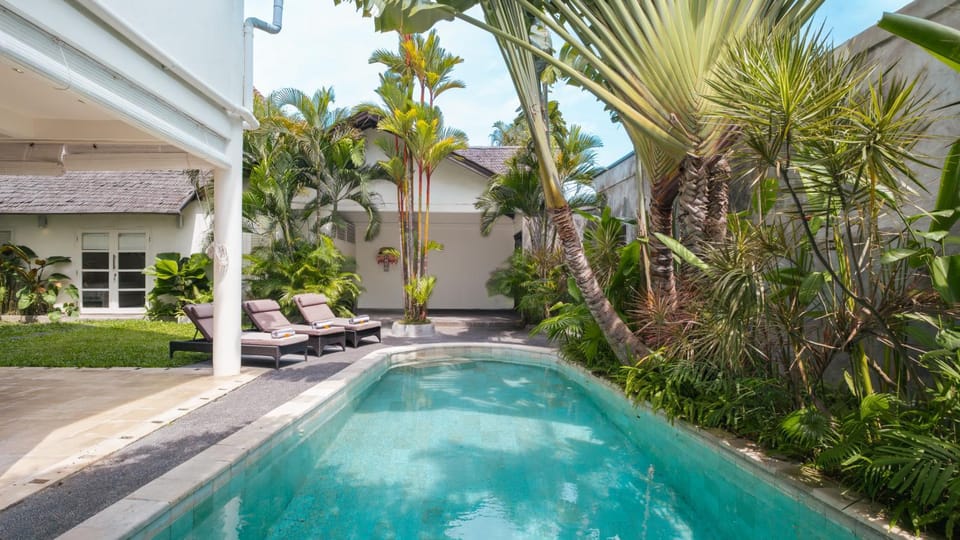 Garden, Garden view, Pool view, Swimming pool, sunbed